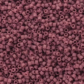 Delica 11/0 RD #2294 Frosted Glazed Amethyst Matte 5.2g Vial